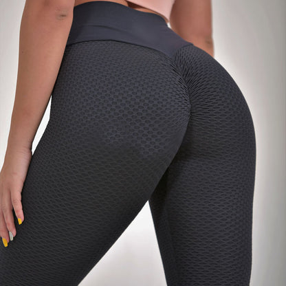 Fitness Yoga Pants Women's Seamless High Waist Breathable Gym Leggings