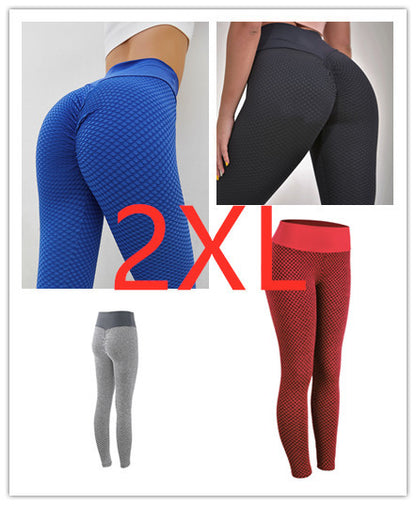 Fitness Yoga Pants Women's Seamless High Waist Breathable Gym Leggings