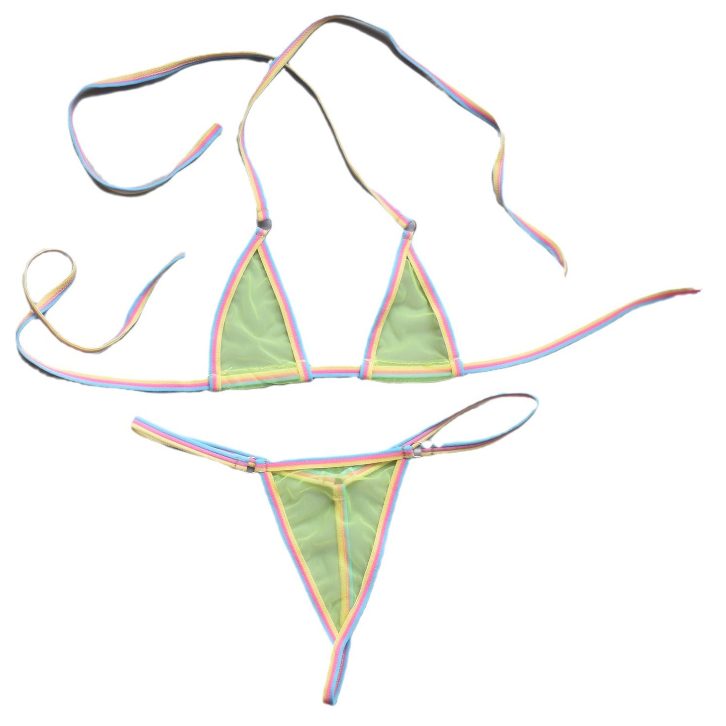 Simple Super Mini Bikini Girl T-back Sexy